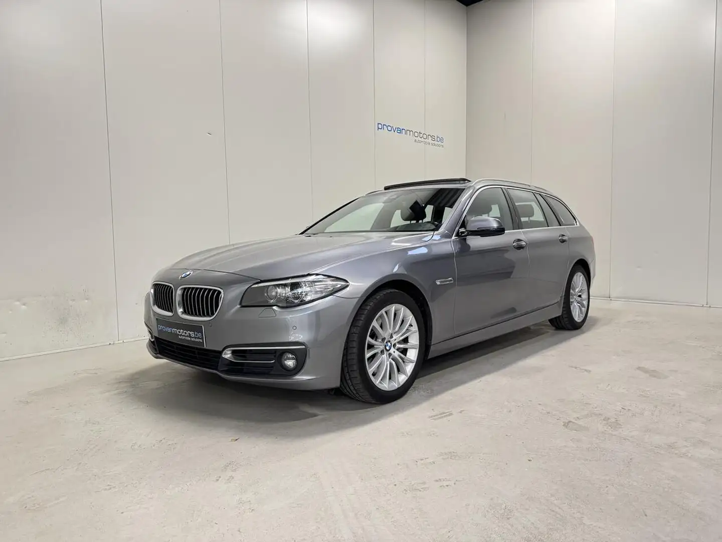 BMW 525 d Touring Autom. - Pano - GPS - Topstaat! Gris - 1