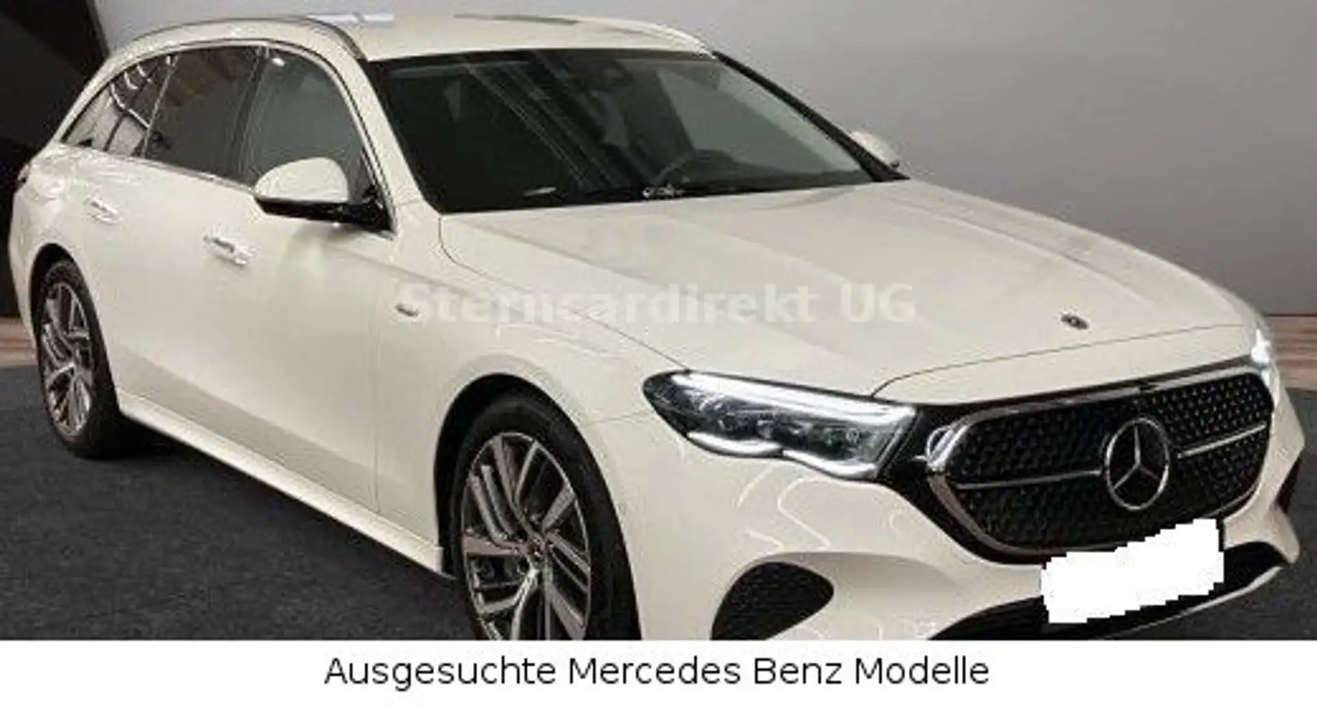 Mercedes-Benz E 300 de 4M Avantgarde MEMORY AHK DISTRO TWA 19" Blanc - 1