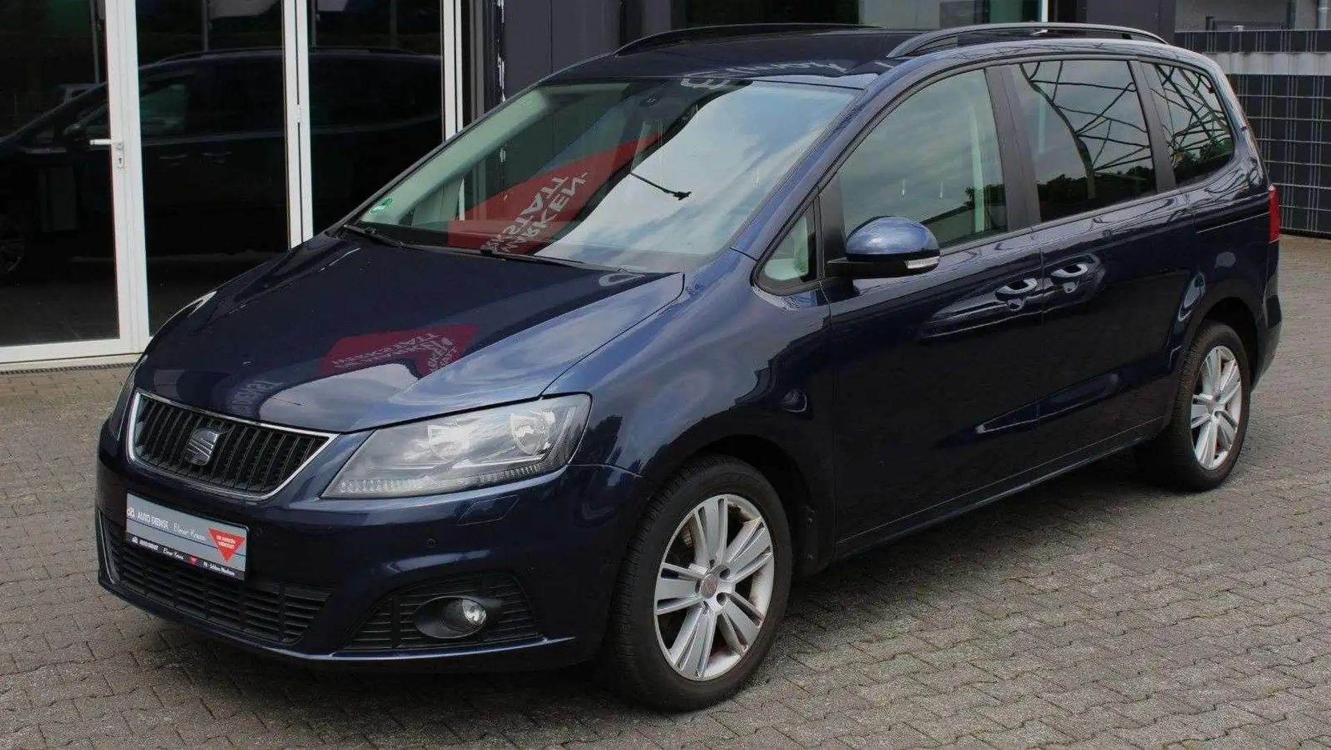 SEAT Alhambra Style,2,0TDI 103KW/140PS 7 Sitze, AHK Blau - 1