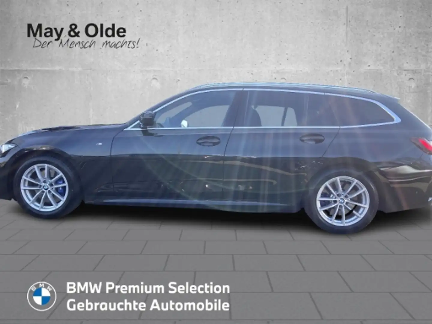BMW 330 d Touring M Sport Leasing ab 499€ HUD AHK ACC Schwarz - 2