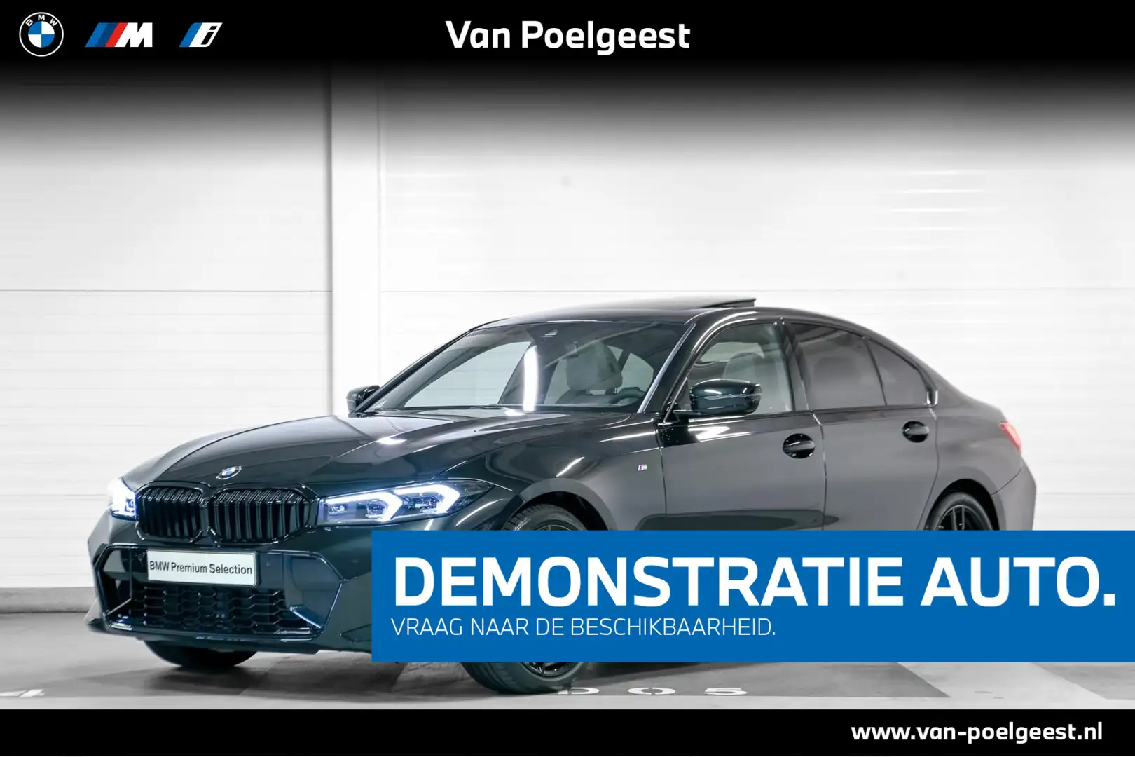 BMW 318 3 Serie Sedan 318i | M-Sport Pro | Travel Pack | E Zwart - 1