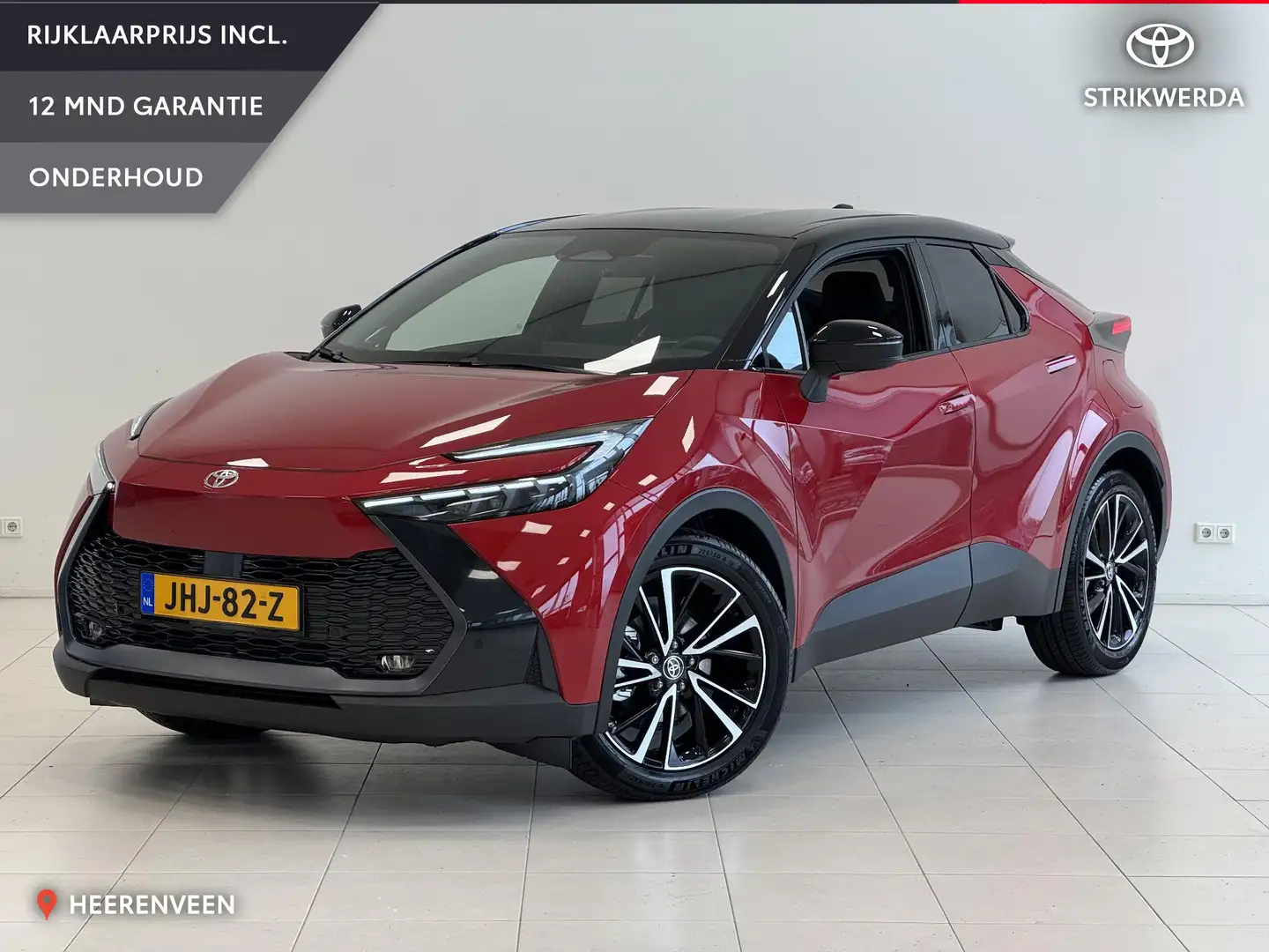 Toyota C-HR 1.8 Hybrid 140 Executive | JBL-audio | PDC rondom Rouge - 1