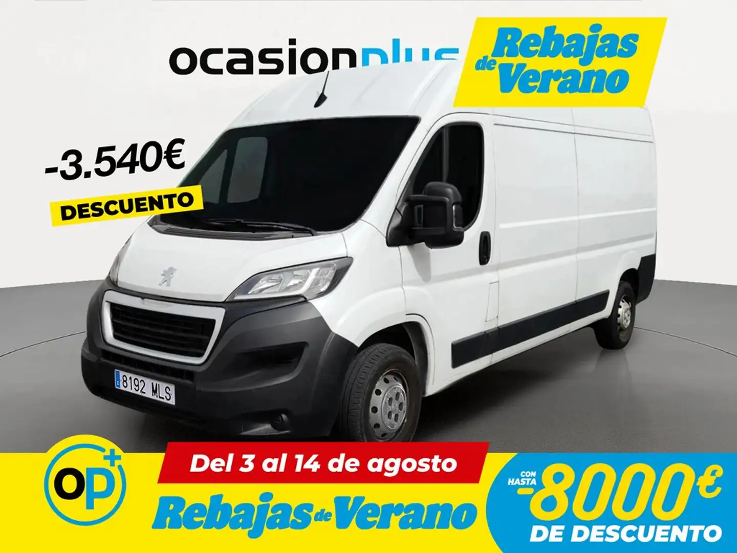 Peugeot Boxer Furgón 2.2 Diesel 3.5 L3H2 S 140 Blanco - 1