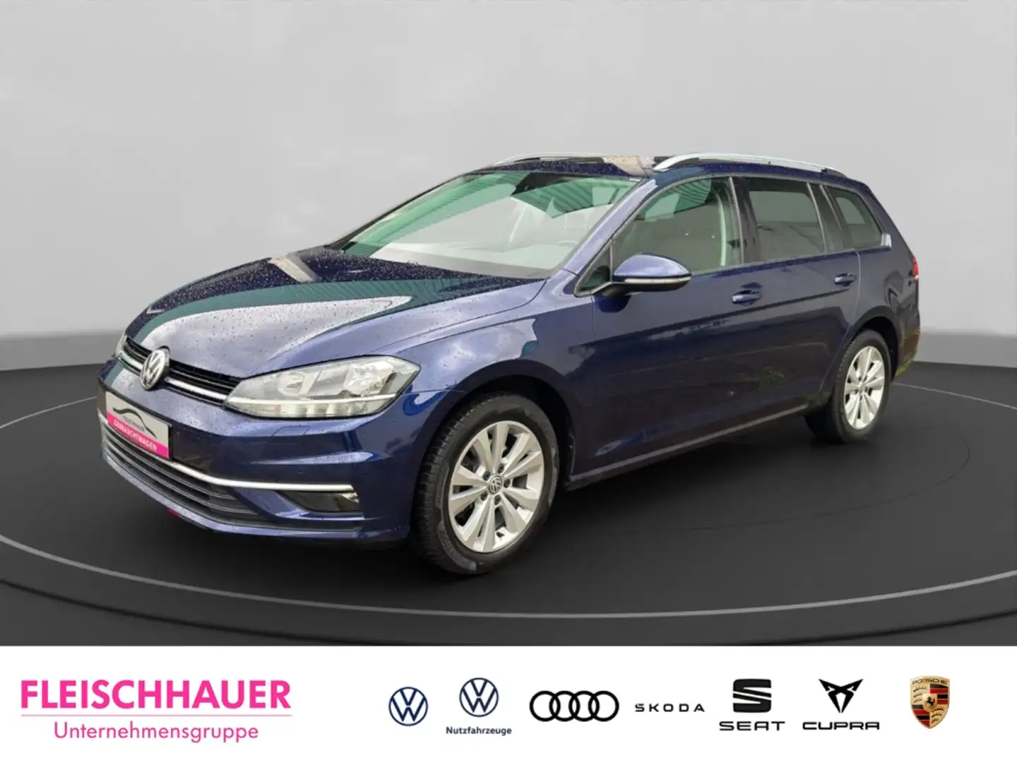 Volkswagen Golf Variant VII 1.0 TSI DSG El. Panodach Navi Soundsystem Mass Azul - 1