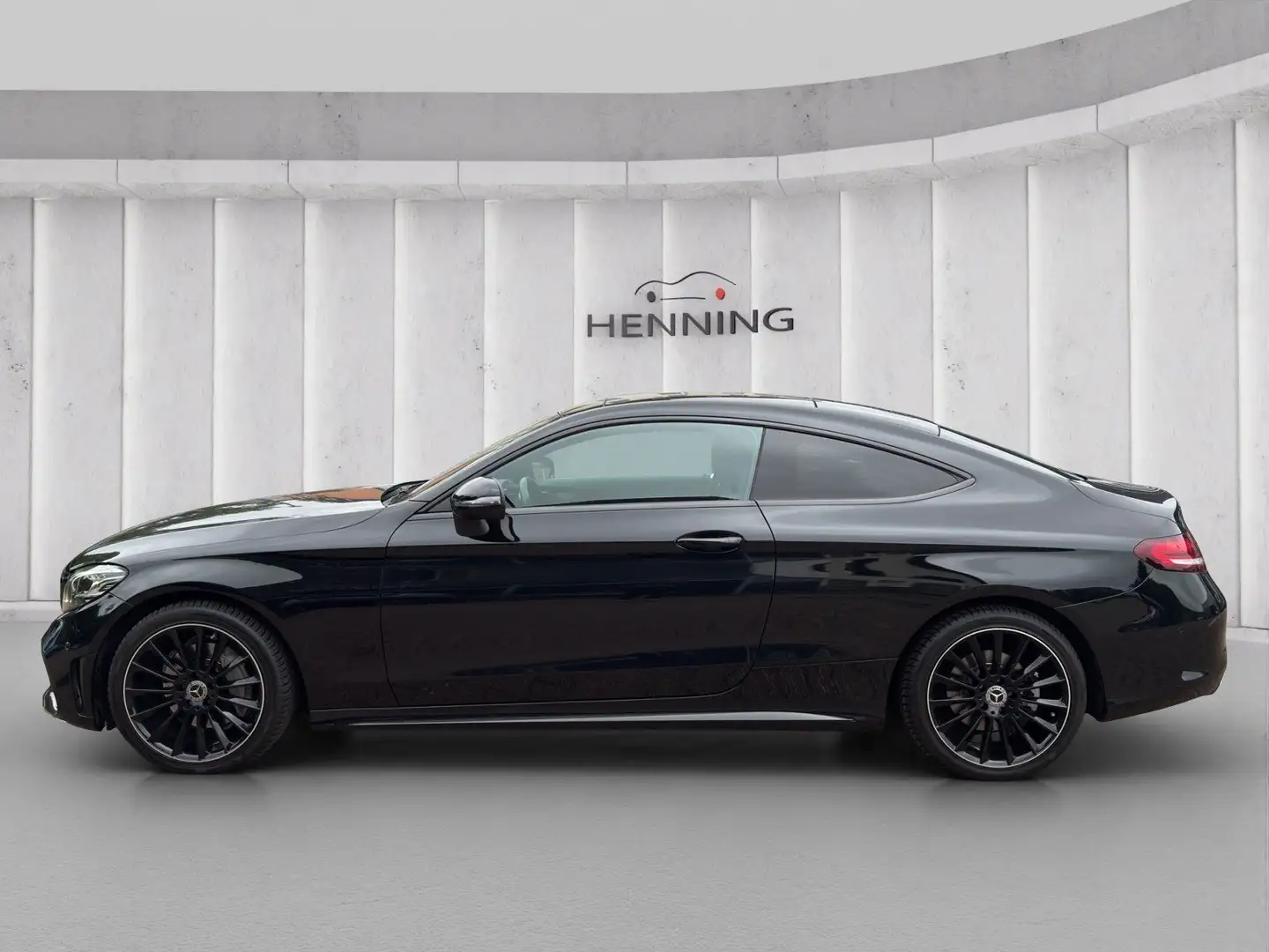 Mercedes-Benz C 200 Coupé AMG 9G Pano Kamera Ambiente LED 18" Negro - 2