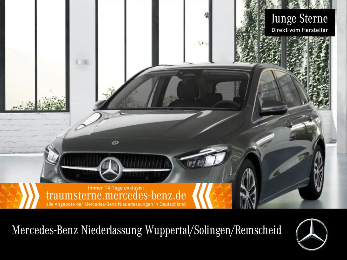 Mercedes-Benz B 200 PROGRESSIVE+LED+KAMERA+7G Grijs - 1