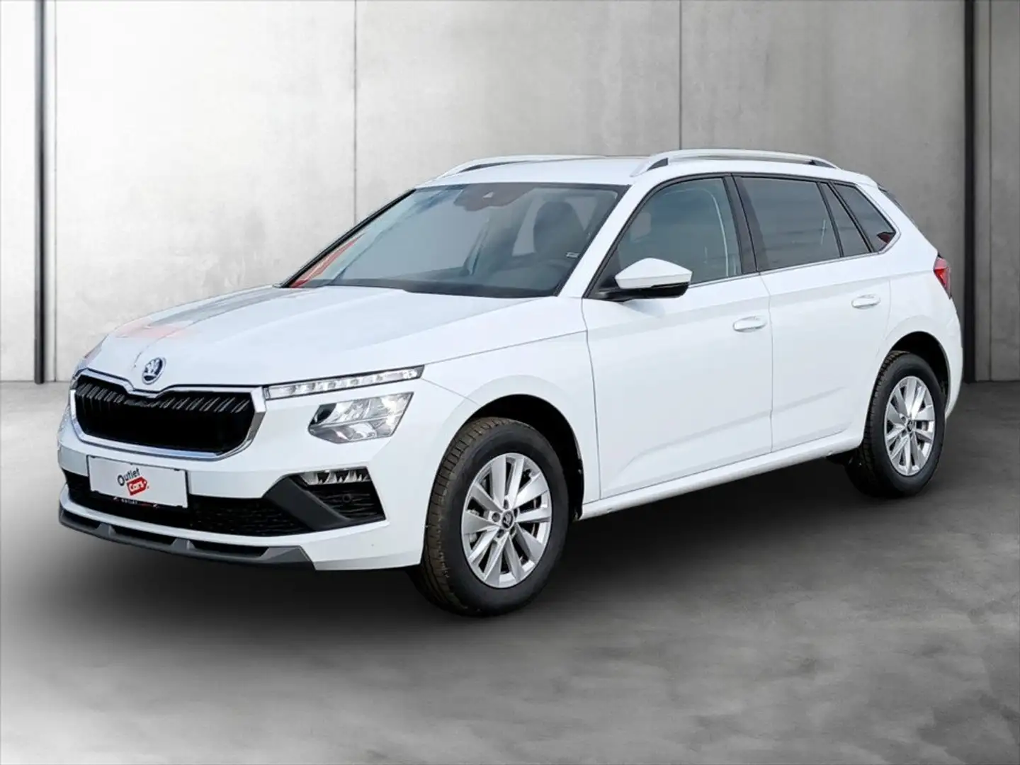 Skoda Kamiq 1.0 TSI Selection AHK+LED+RADAR+RFK+LM+PDC Weiß - 2