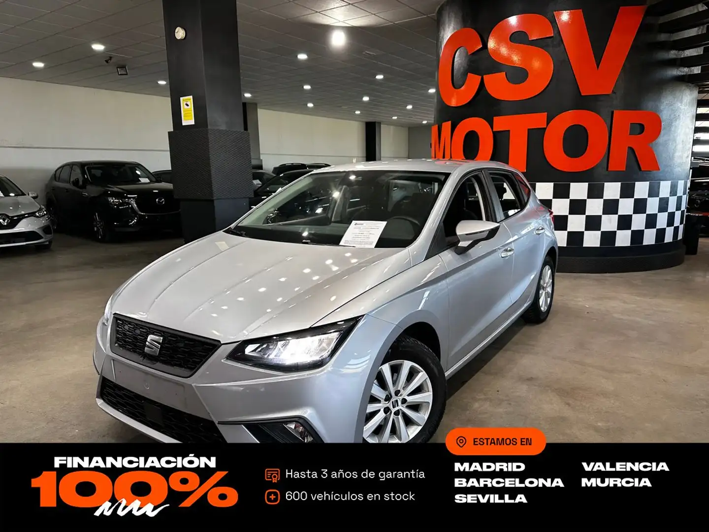SEAT Ibiza 1.0 TSI 70kW (95CV) Style Plus Argent - 1