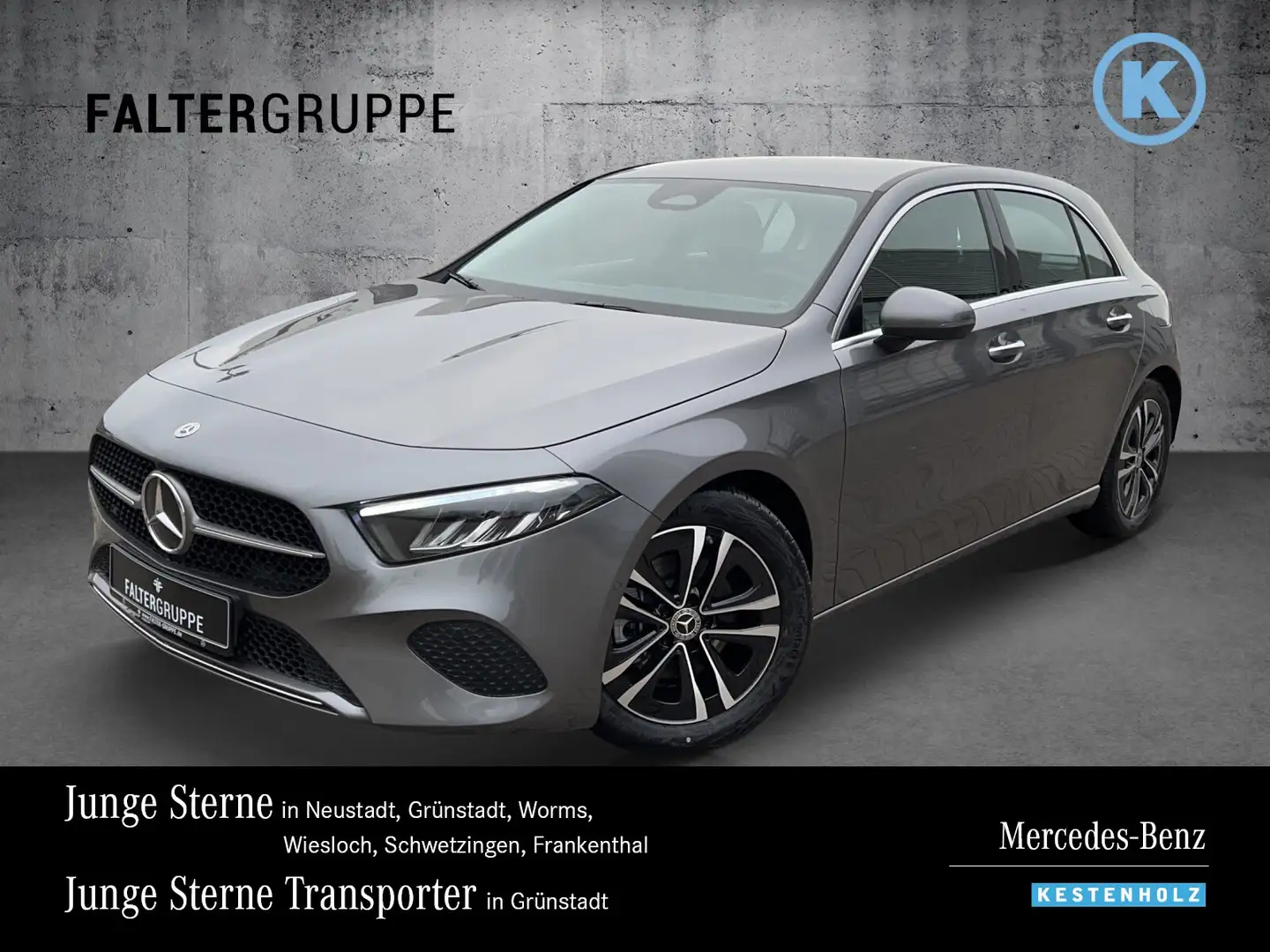 Mercedes-Benz A 180 A 180 PROGRESSIVE+KAMERA+KEYGO+LED+SHZ+AMBIENTE Grau - 1