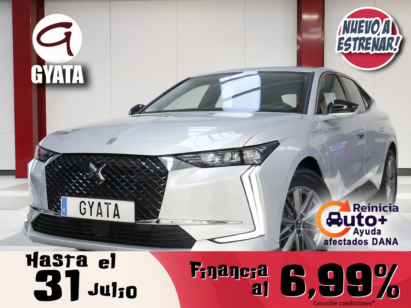 DS Automobiles DS 4 E-Tense Bastille Aut. 225 Білий - 1