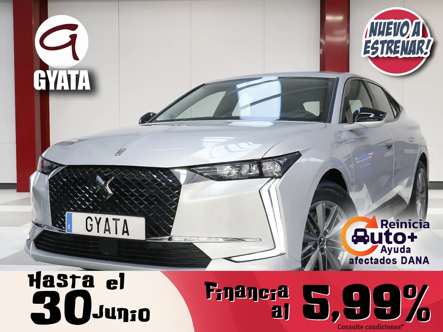 DS Automobiles DS 4 E-Tense Bastille Aut. 225 Білий - 1