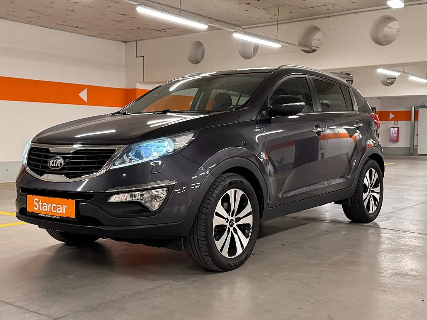 Kia Sportage Active Pro 2,0 CRDi 4WD DPF Aut. Zwart - 1