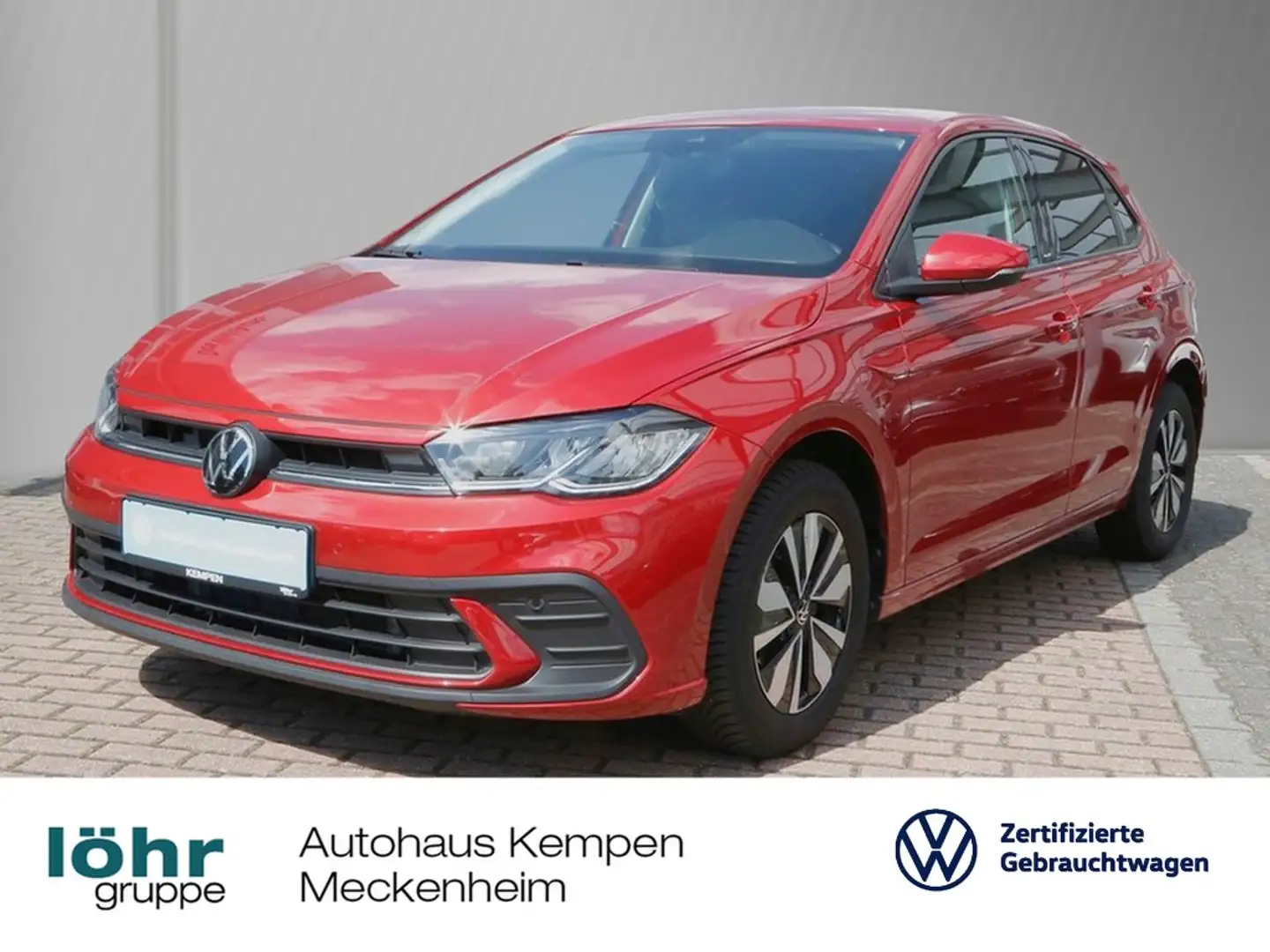 Volkswagen Polo VI 1.0 TSI DSG Move AHK Navi+VC ACC RFK+PDC IQ.... Rot - 1