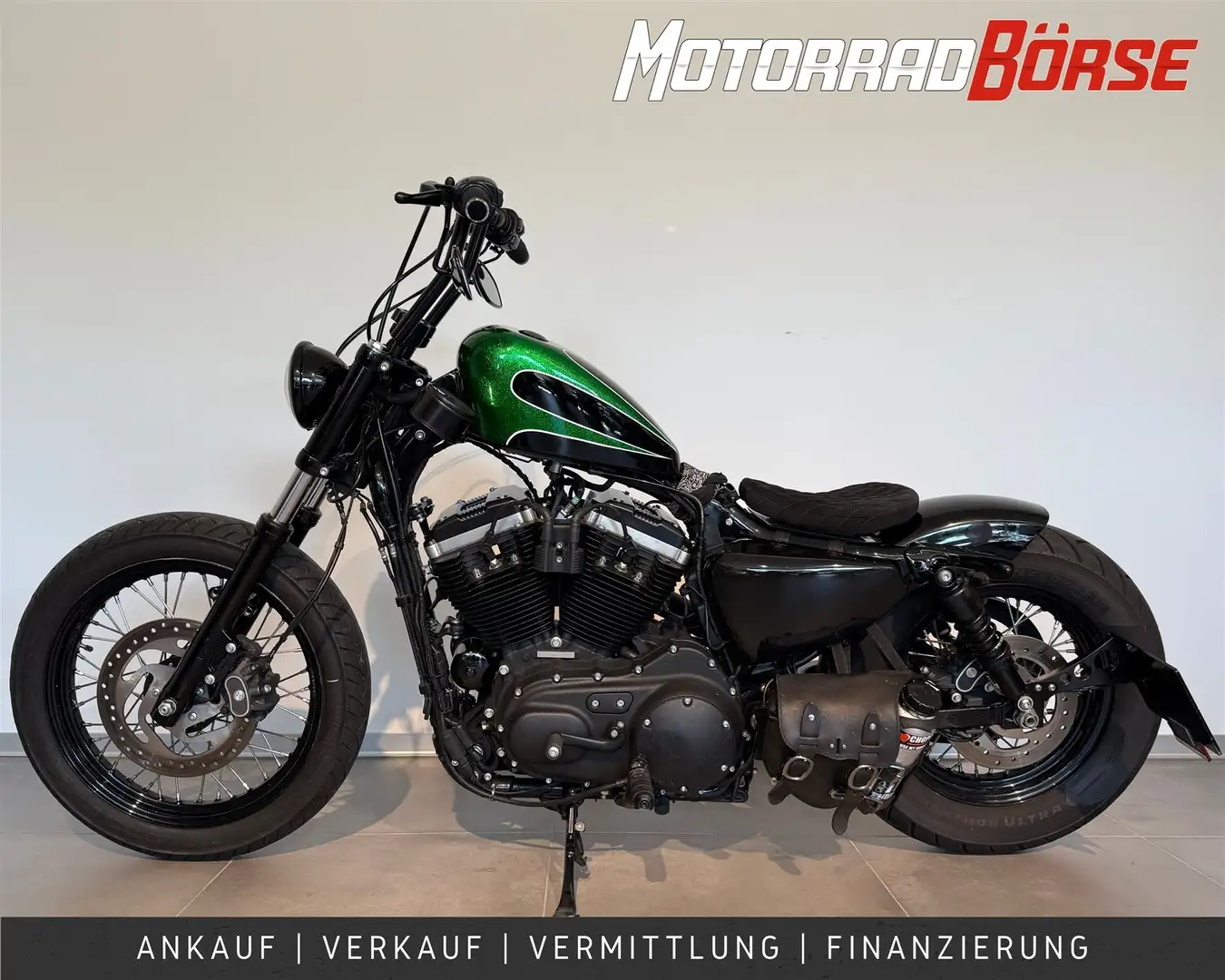 Harley-Davidson Sportster 883 Teilzahlung ab 130 Euro monatlich Grün - 2