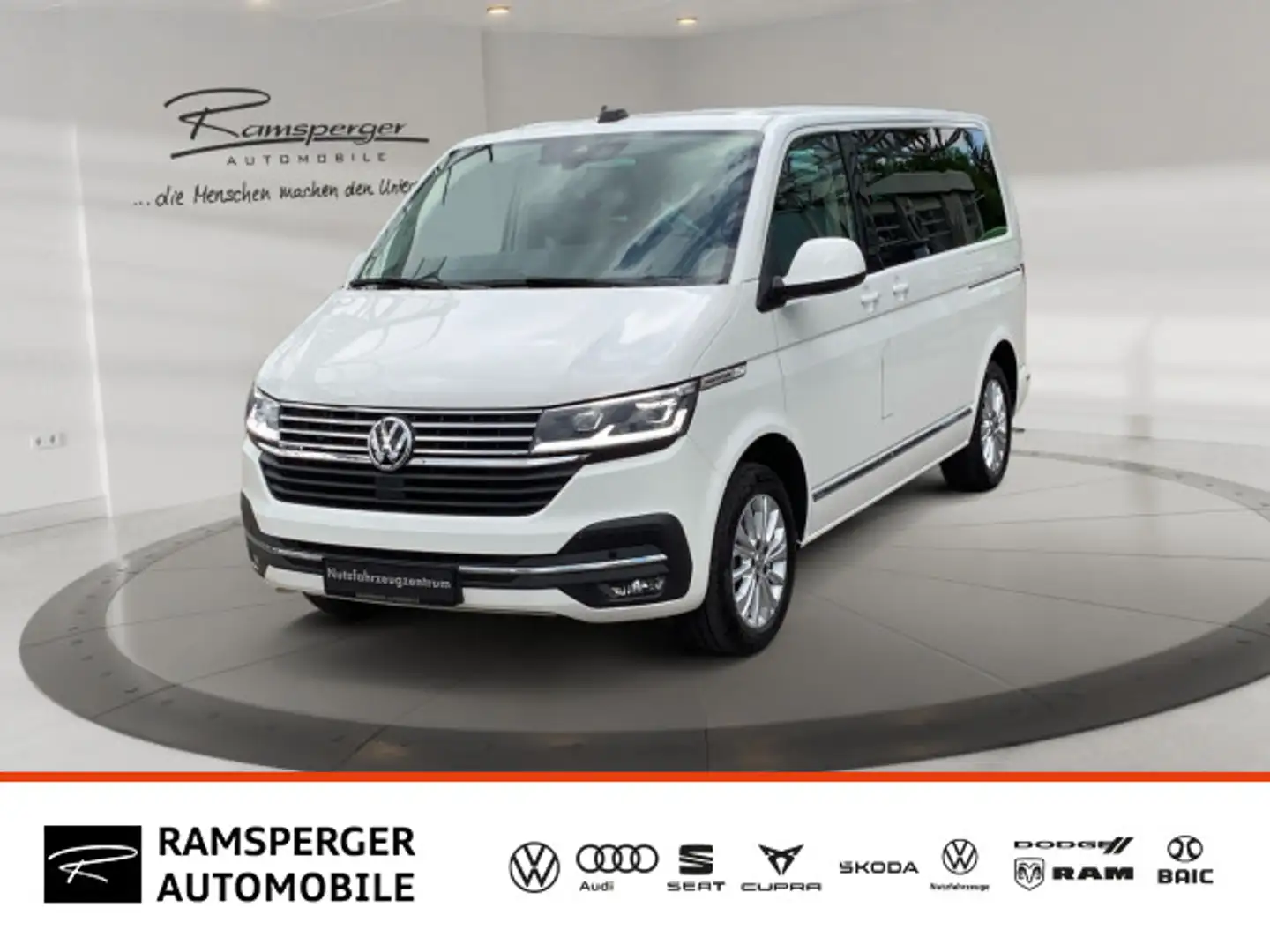 Volkswagen T6.1 Multivan 2.0 TDI DSG 4M. Generation SIX LED Weiß - 1