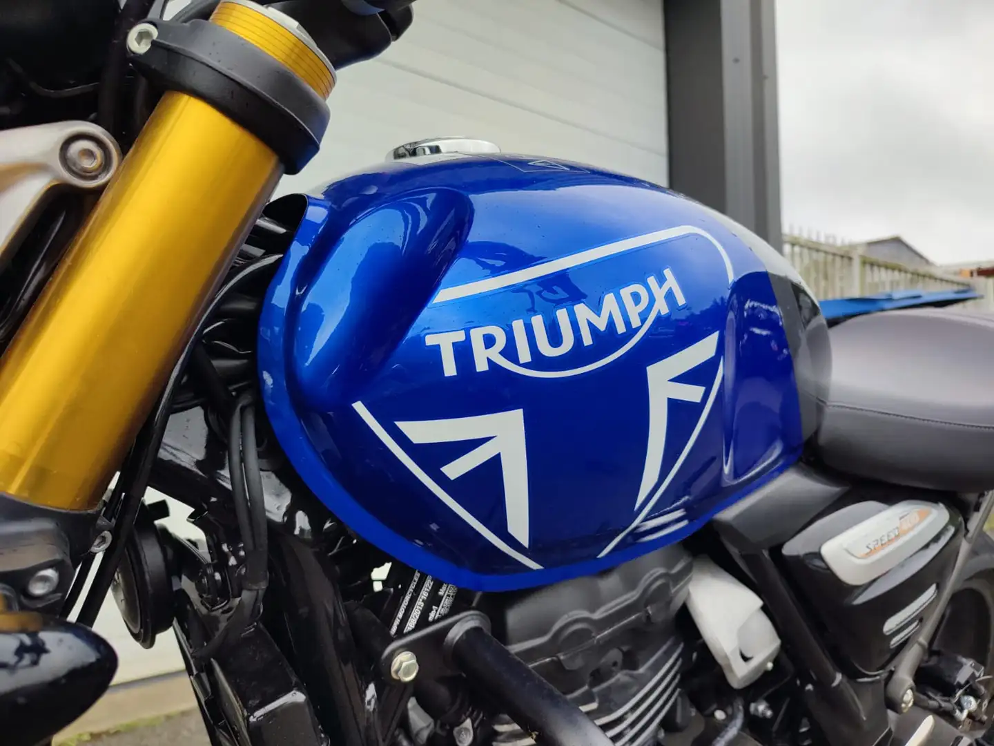 Triumph Speed 400 Blue - 2