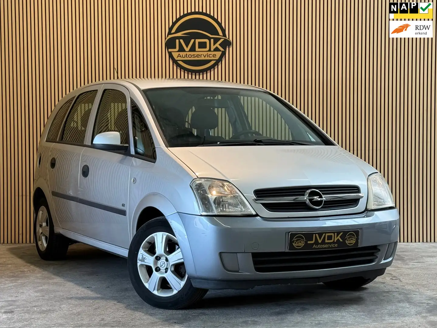 Opel Meriva 1.6-16V AIRCO/ APK/ ELECTR RAMEN/ BJ 2005 Grijs - 1