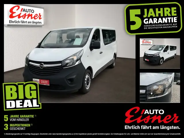 Opel Vivaro B Kombi 1.6 CDTI Biturbo KeyLess Navi PDC