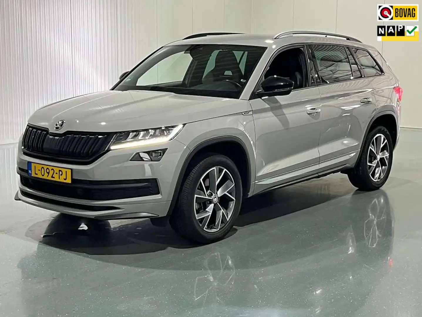 Skoda Kodiaq 1.5 TSI Sportline Business + TREKHAAK/PREMIUM AUDI Grigio - 1