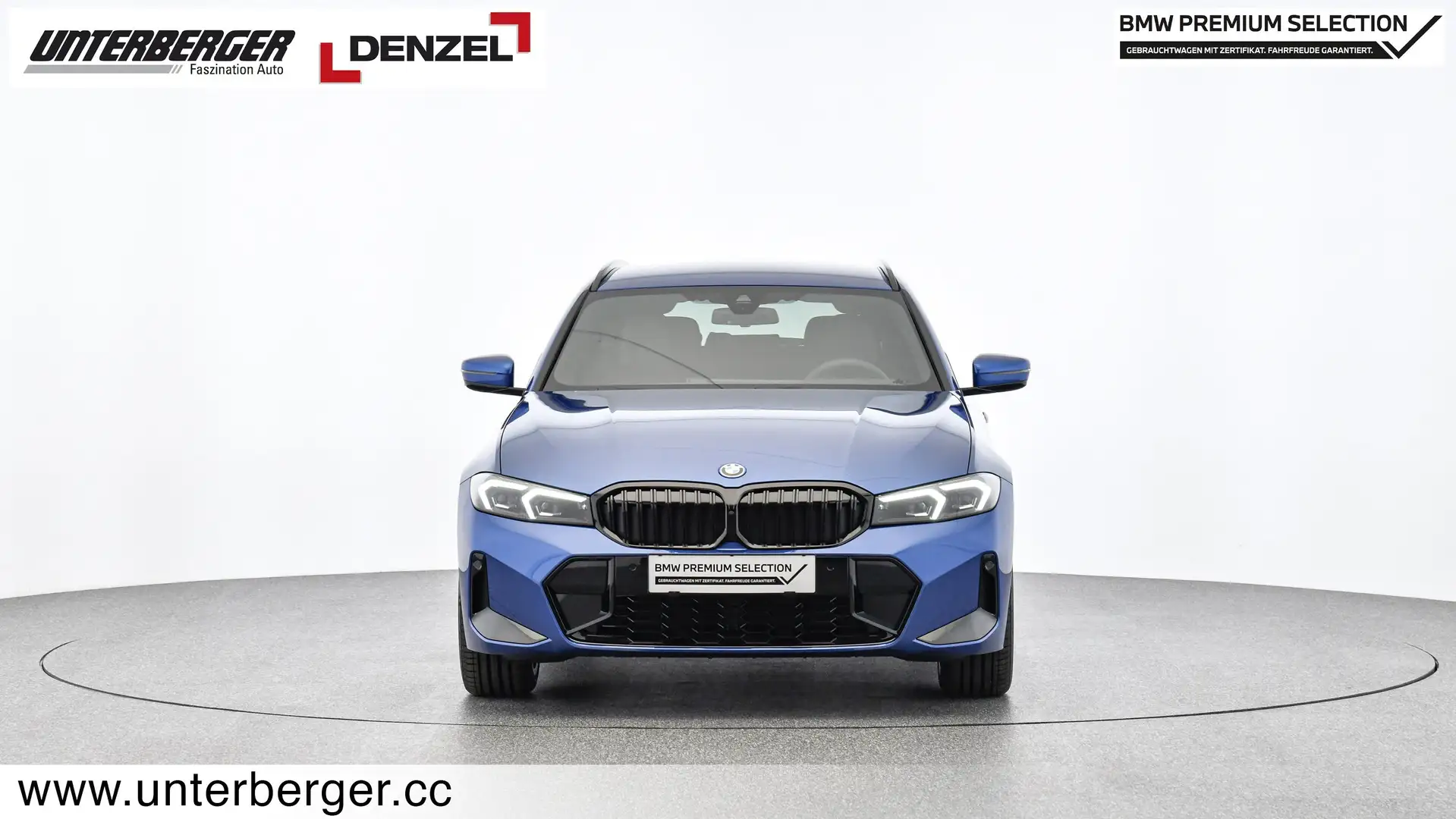 BMW 330 e xDrive Touring M Sportpaket Blau - 2