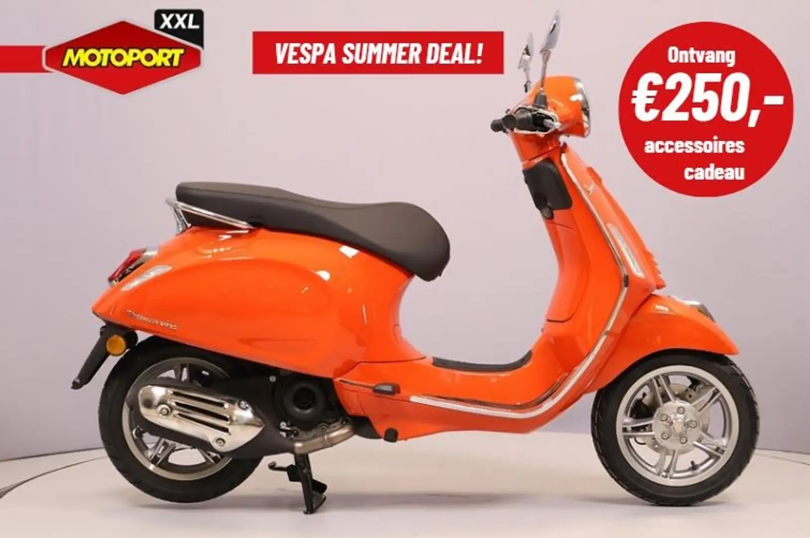 Vespa Primavera 45KM/H Orange - 1