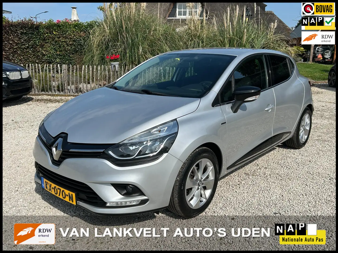 Renault Clio 0.9 TCe Limited Navi , cruise, trekhaak Plateado - 1
