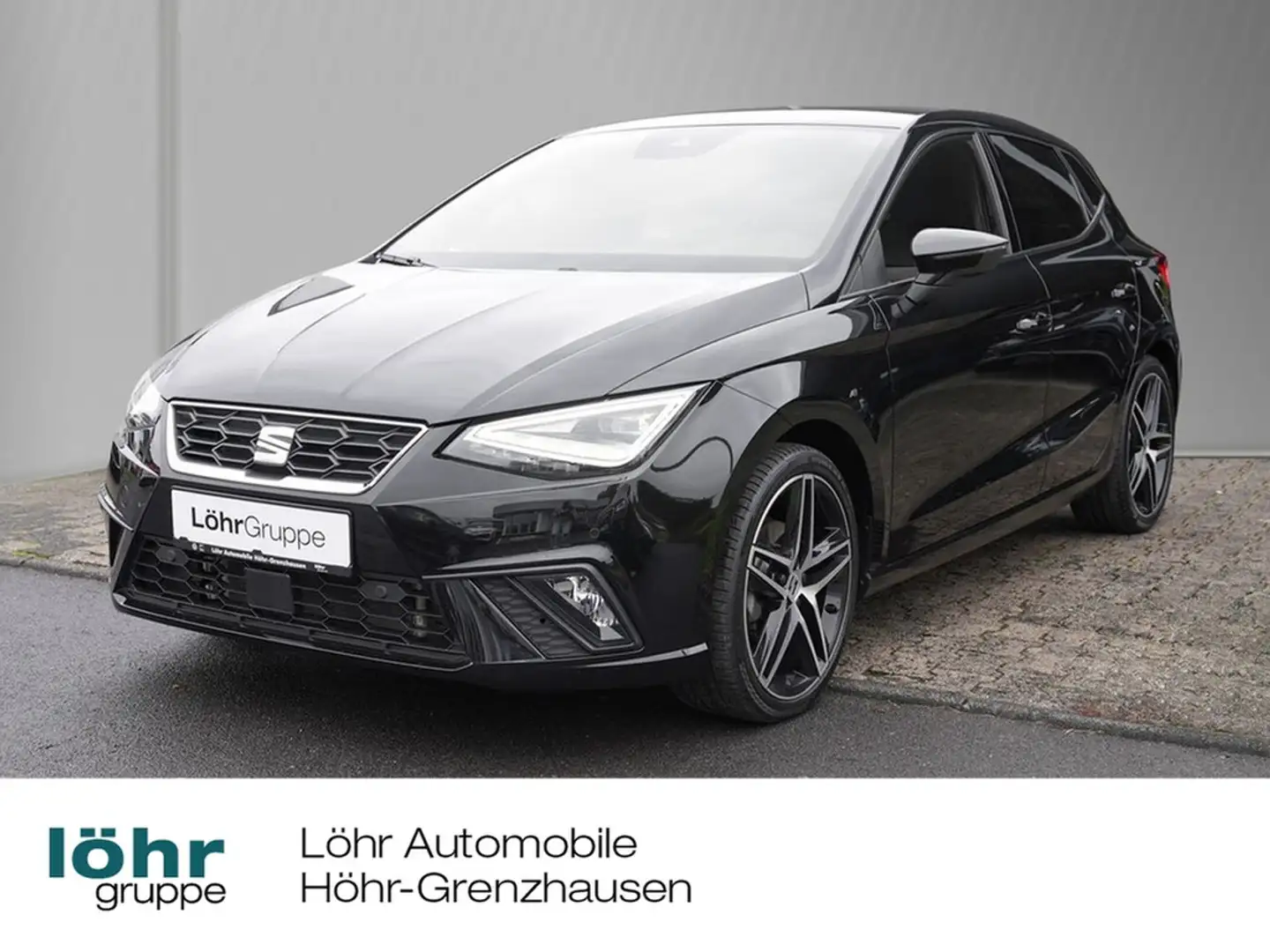 SEAT Ibiza 1,0 TSI FR-Line,LED,ALU 18",ACC Kamera,Sitzheiz... Schwarz - 1
