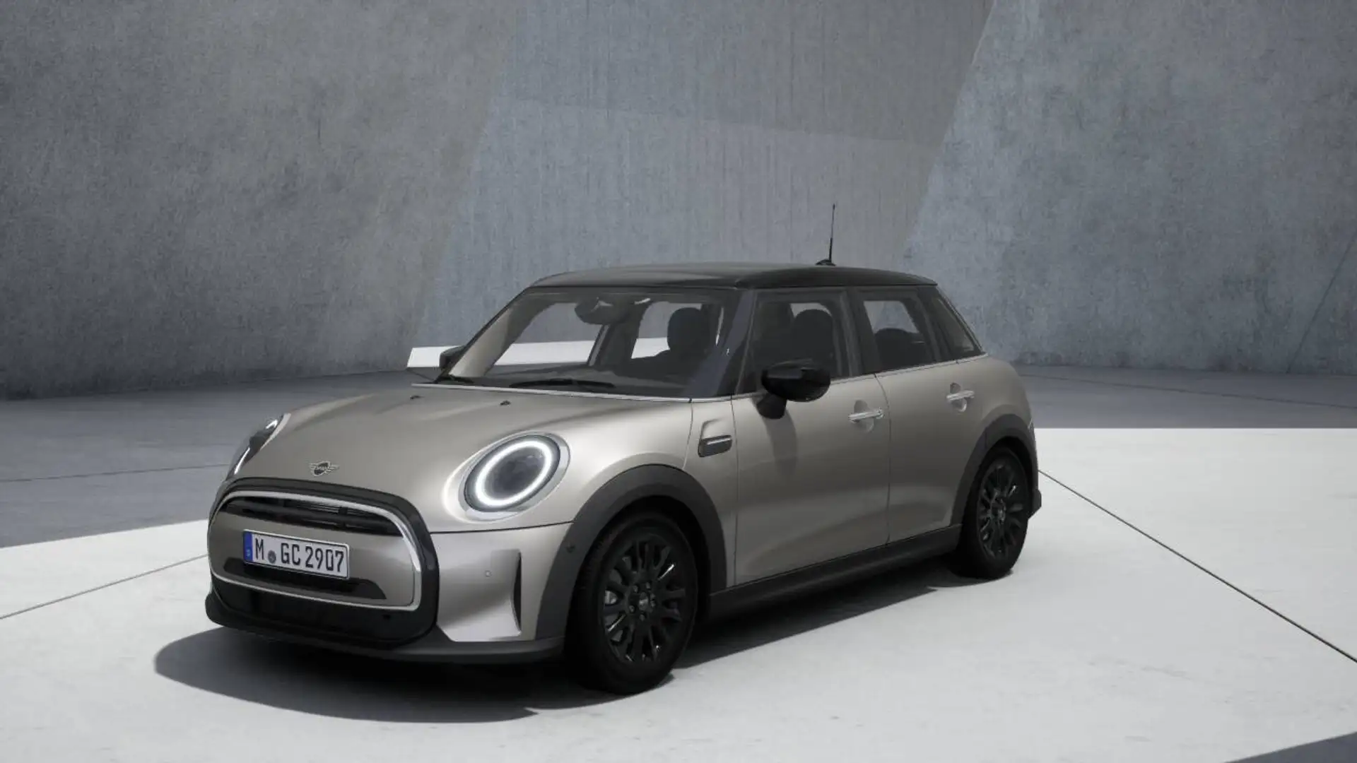 MINI Cooper 5-Türer Classic Trim LED Navi ParkAss AUT Grau - 1