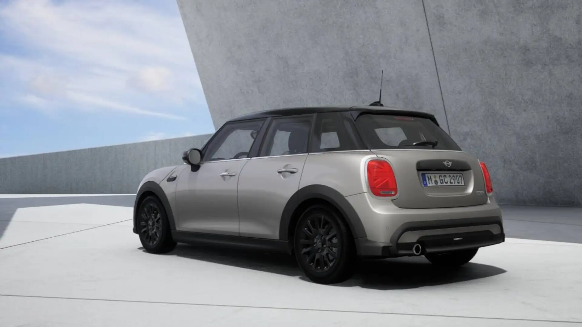 MINI Cooper 5-Türer Classic Trim LED Navi ParkAss AUT Grau - 2