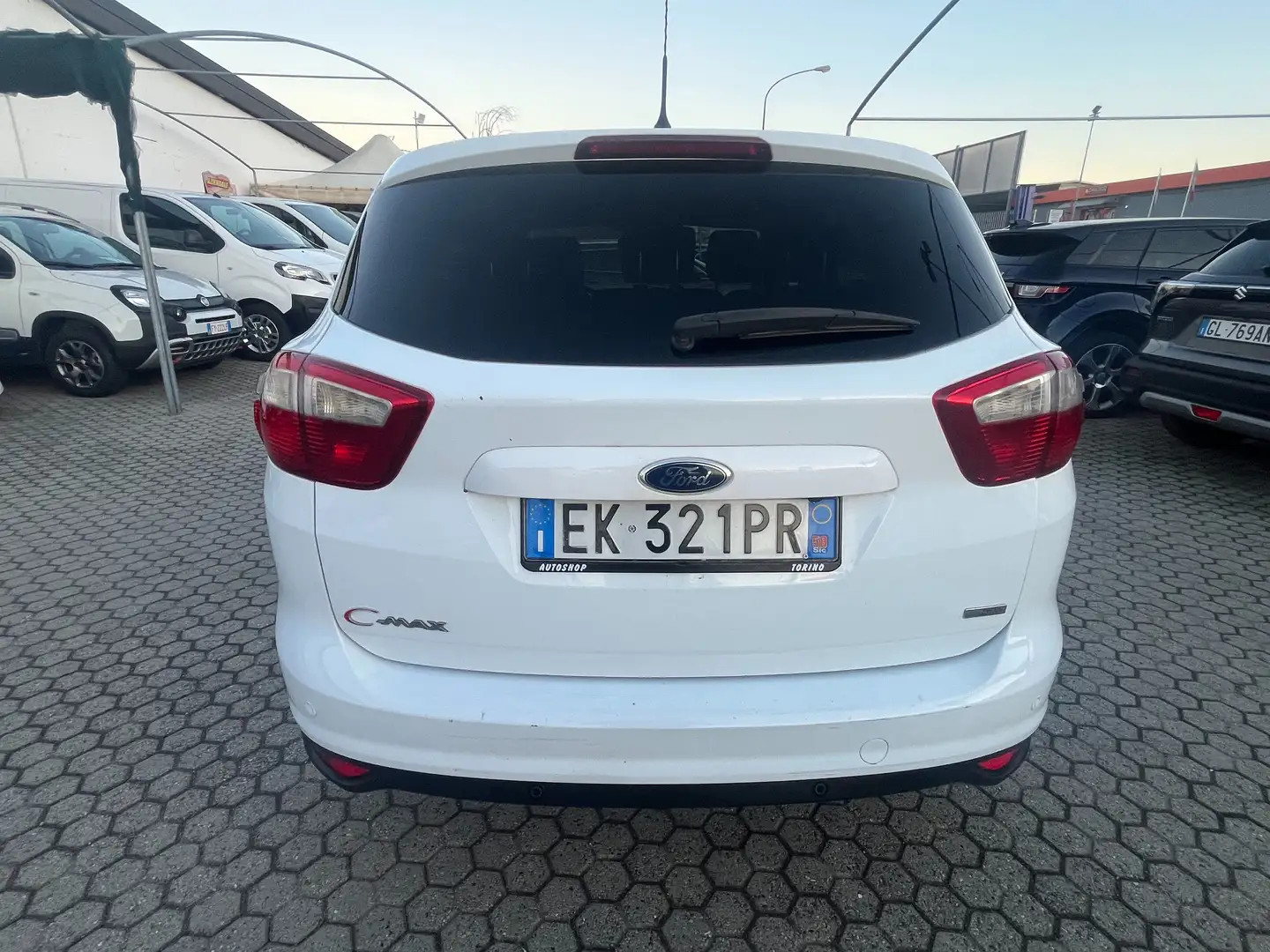 Ford C-Max C-Max II 1.6 tdci Titanium 115cv dpf Blanc - 2