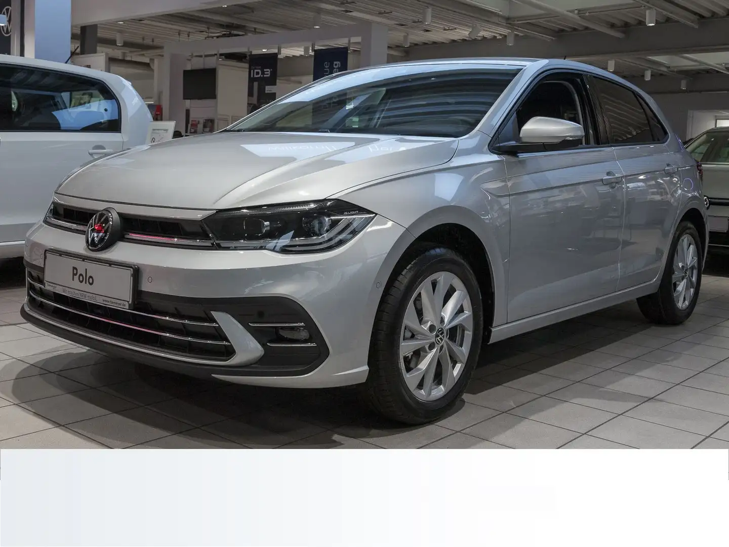 Volkswagen Polo 1.0 TSI STYLE IQ.LIGHT KAMERA SITZHZ Silber - 2