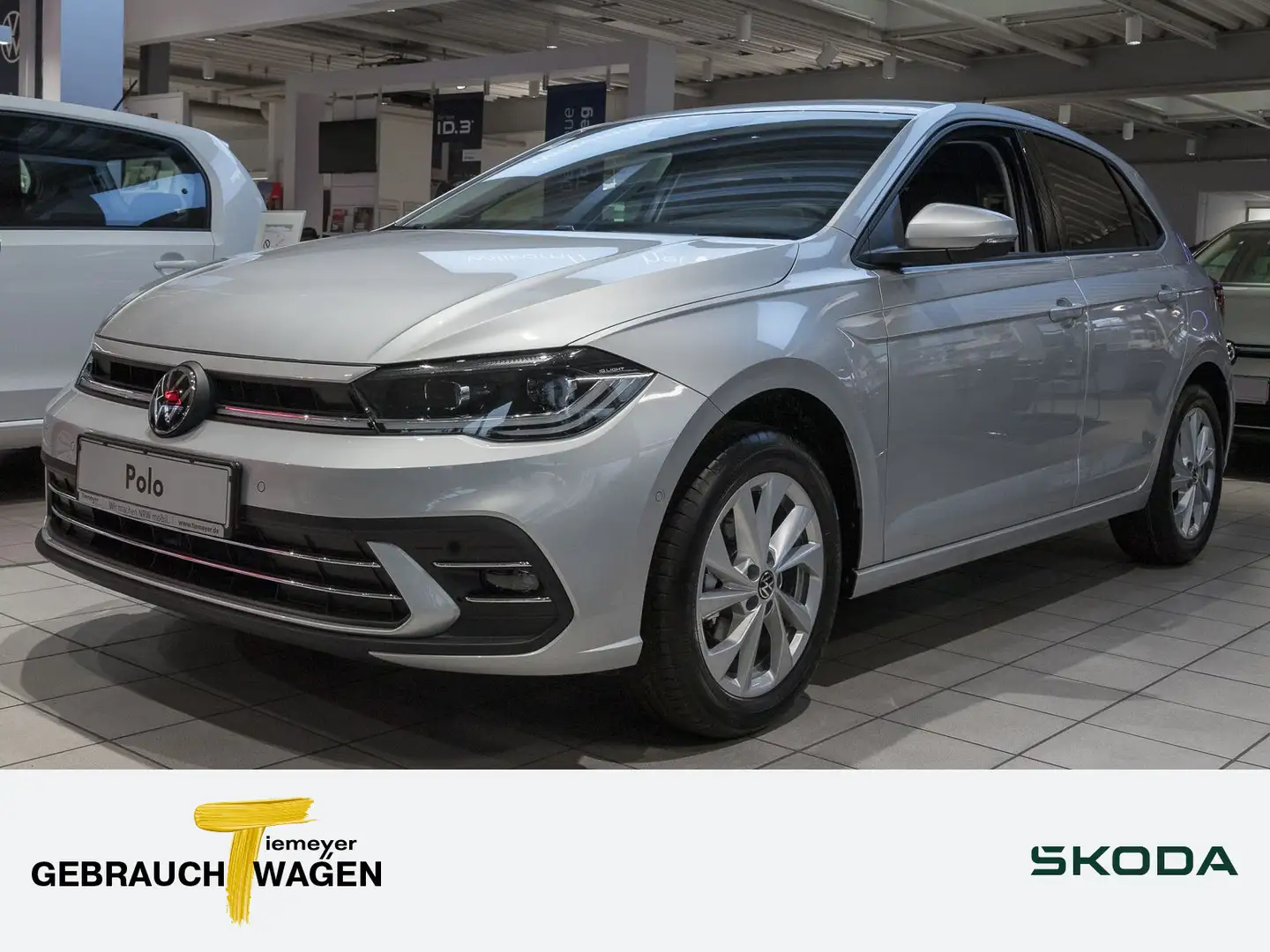 Volkswagen Polo 1.0 TSI STYLE IQ.LIGHT KAMERA SITZHZ Argent - 1