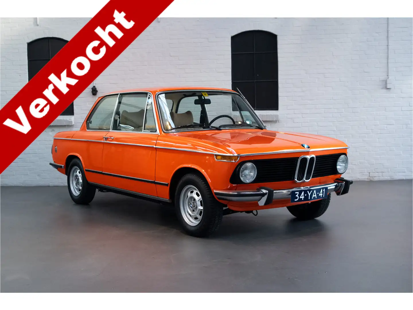 BMW 2002 02-serie A SUPERSTAAT 29.600km origineel! Orange - 1
