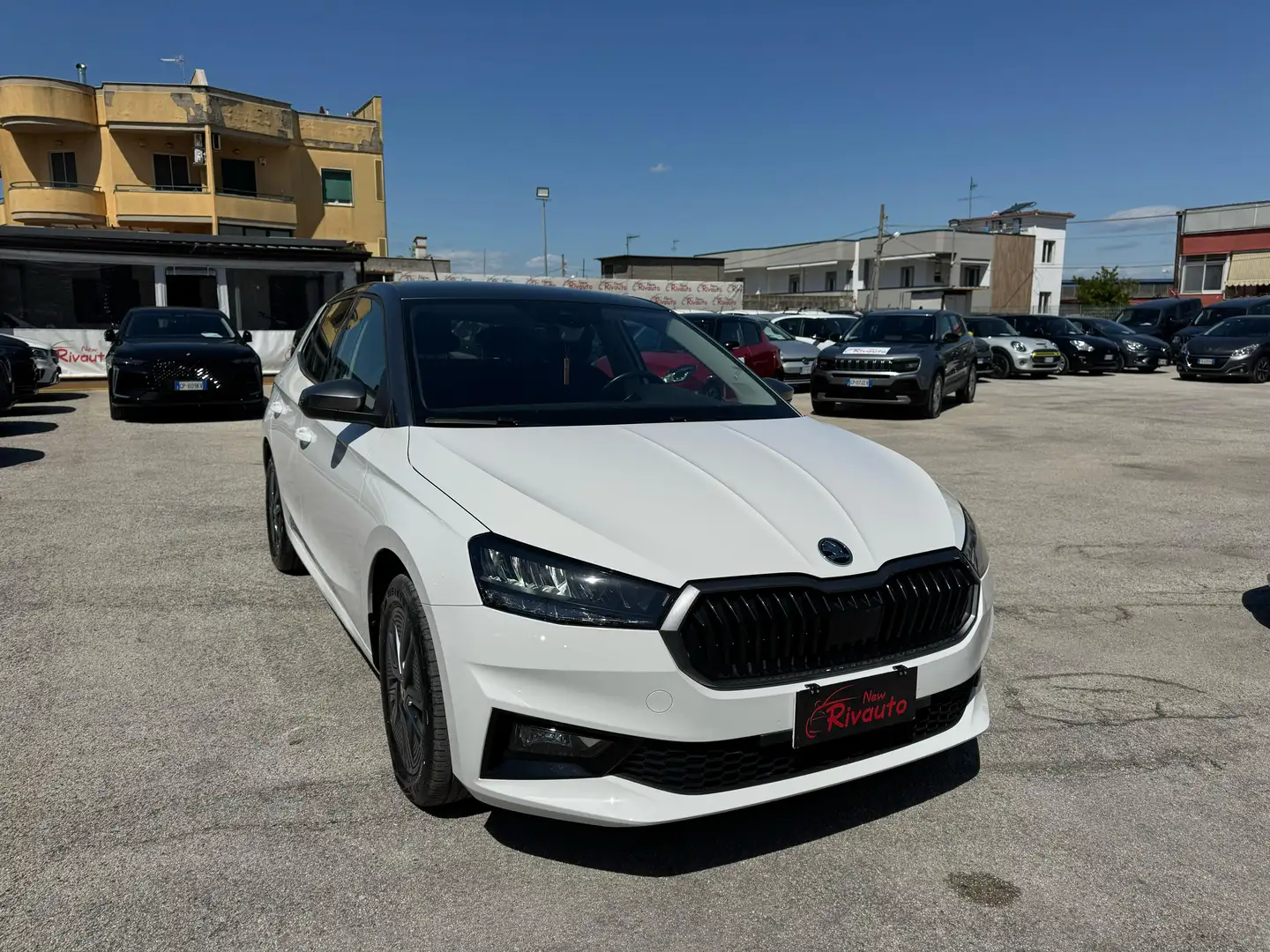 Skoda Fabia Fabia 1.0 tsi evo Monte Carlo 110cv dsg Blanc - 2