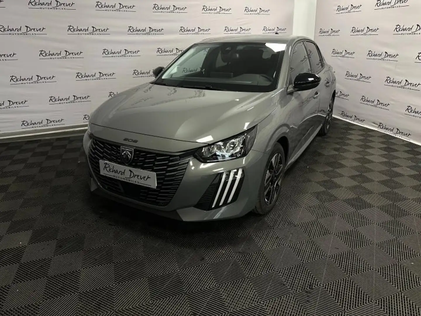 Peugeot e-208 1.2 100ch S\u0026S Allure Grigio - 1