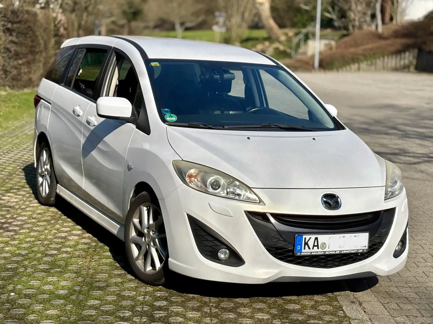 Mazda 5 2.0 MZR-DISI Sports AHK 7-Sitzer Bílá - 1
