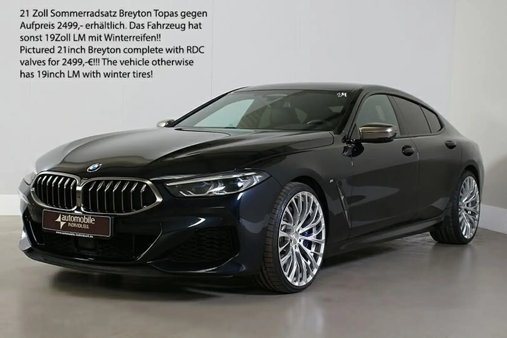BMW M850 i xDr Gran Coupé Laser H&K ACC LiveCockpitPr Schwarz - 2