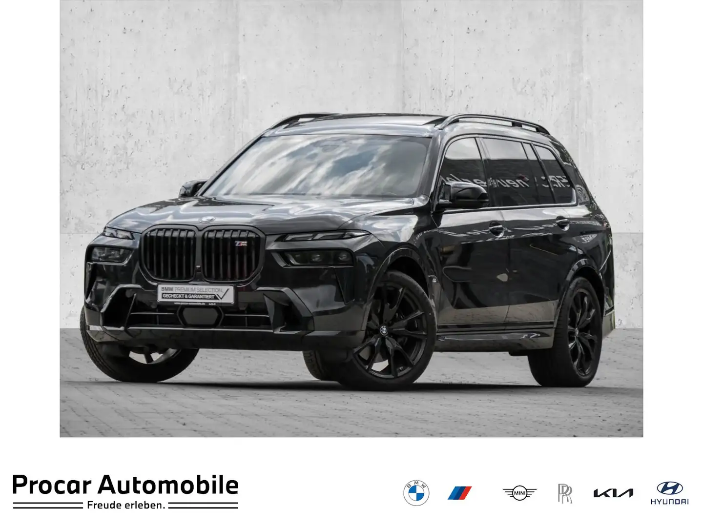 BMW X7 M 60i M SPORT PRO+DA PROF+H/K+360° Noir - 1