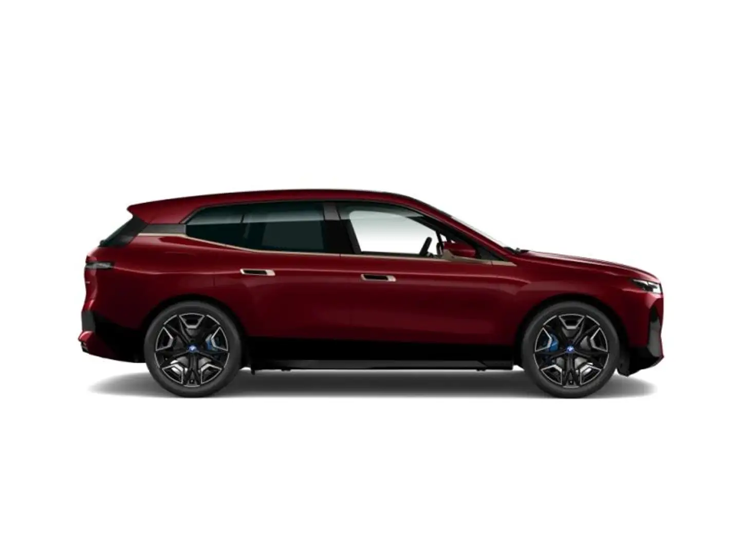 BMW iX xDrive40 Rood - 2