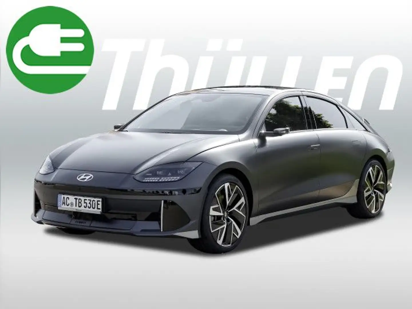 Hyundai IONIQ 6 2WD 77,4kWh UNIQ, Dig. Außenspiegel, Schie Gris - 1