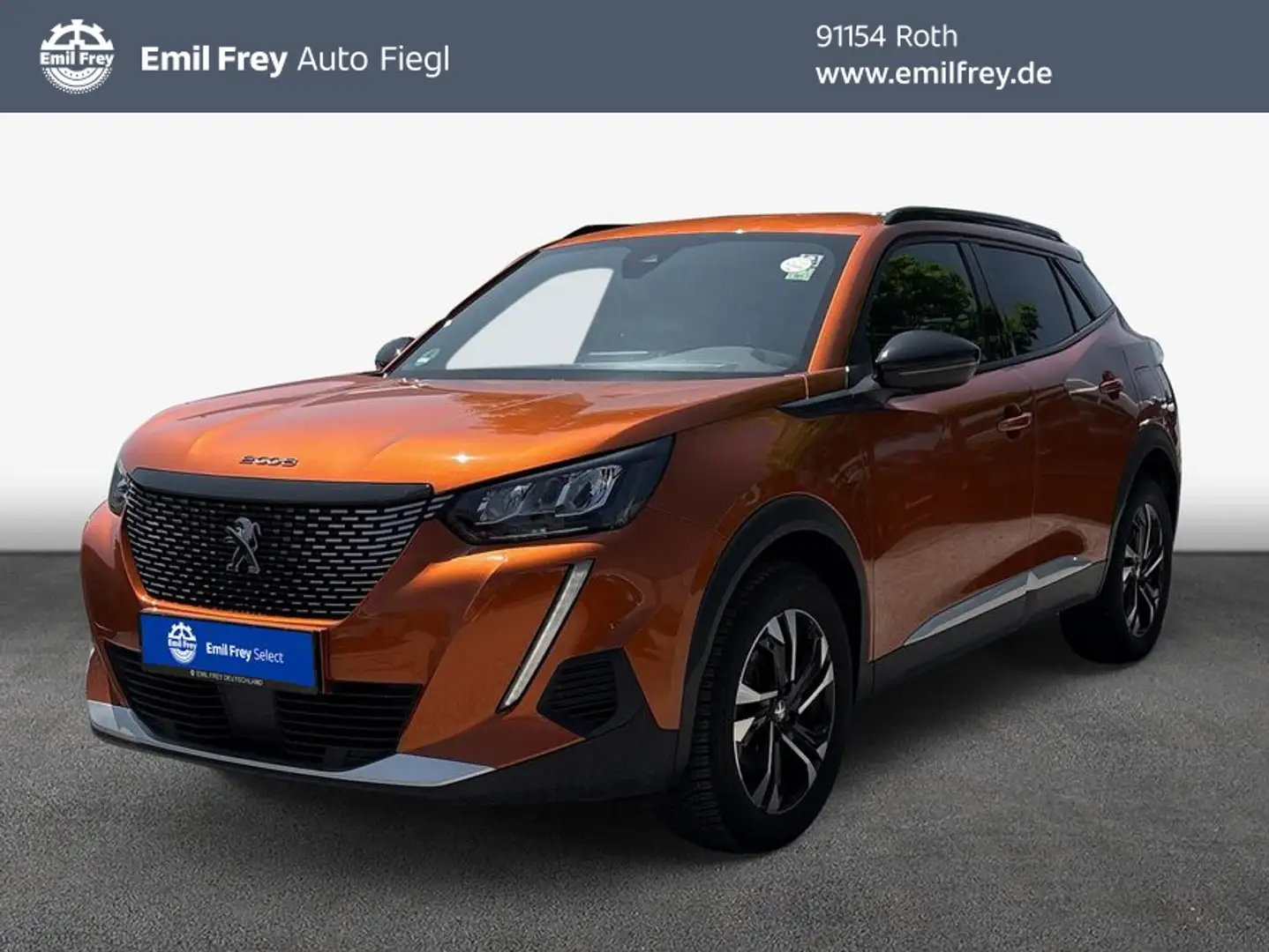 Peugeot 2008 PureTech 130 EAT8 Allure Pack Naranja - 1