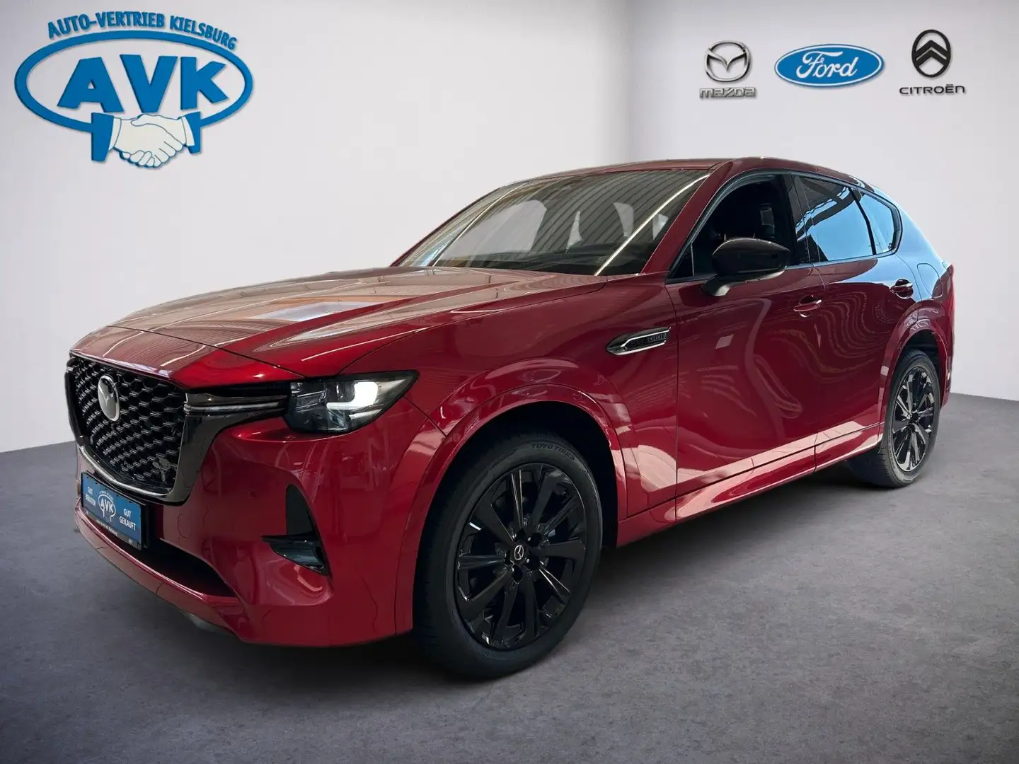 Mazda CX-60 SKYACTIV-D 254 Homura AWD Rouge - 2