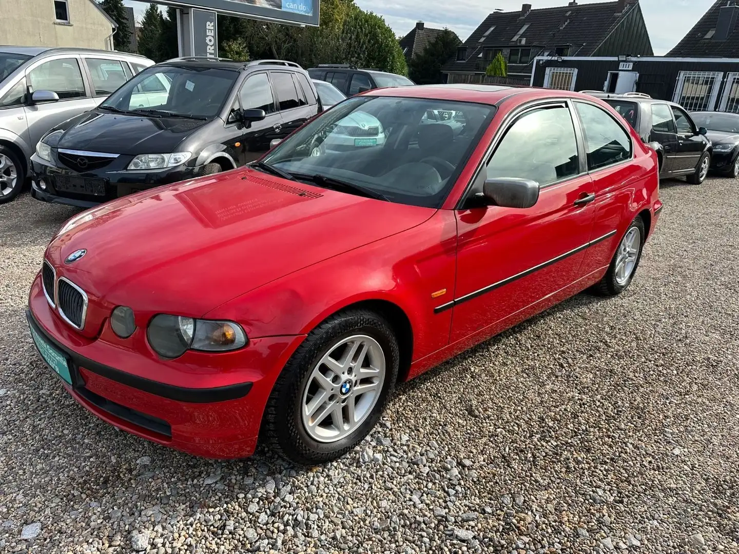 BMW 316 Baureihe 3 Compact 316ti*TUV NEU*KLIMA* Rot - 2