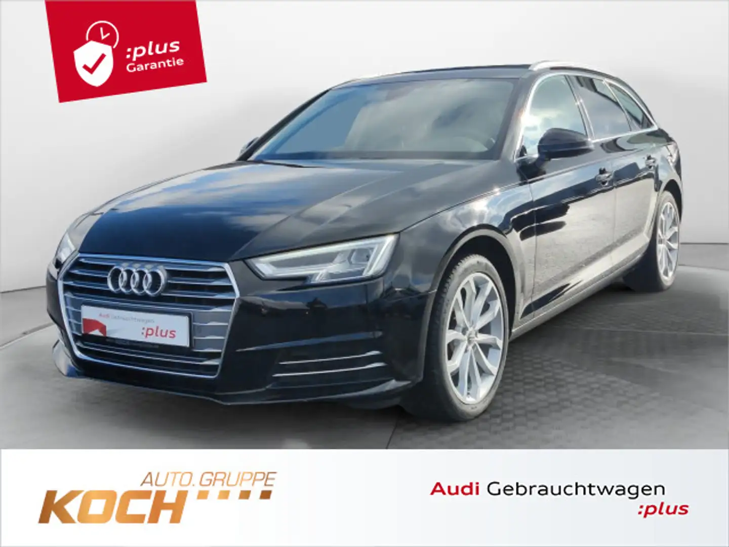 Audi A4 1.4 TFSI Sport, LED, Navi Touch, Klima Schwarz - 1