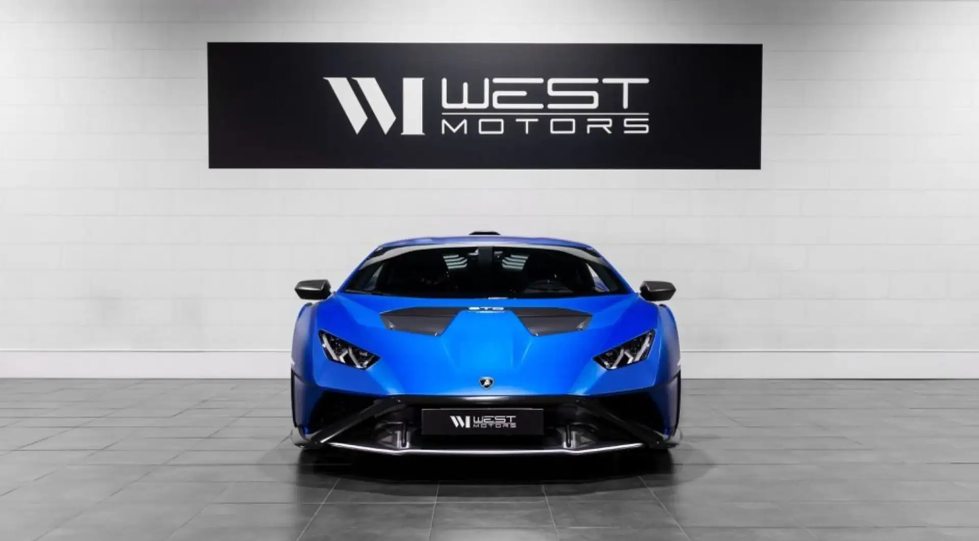 Lamborghini Huracán STO 640 – IMMAT France Full Carbone Mat Lift Ad Personam 2 711E-MOIS Blau - 2