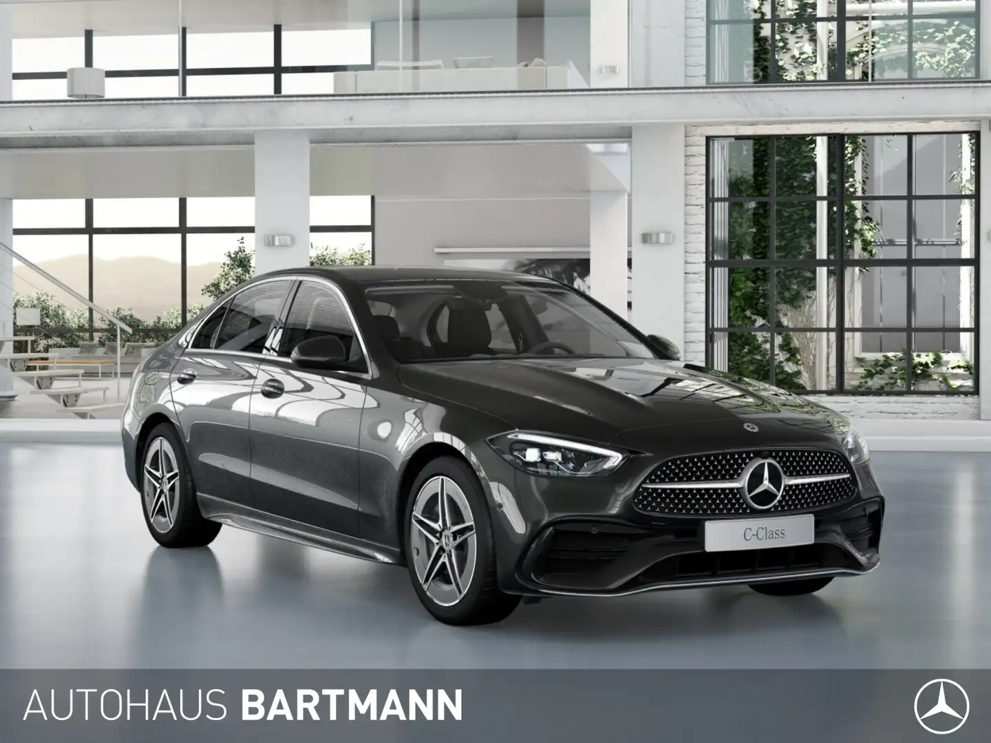 Mercedes-Benz C 220 C 220 d AMG+PANO+LED +KAMERA+TOTW+MEMORY+AMBIENT Grau - 2