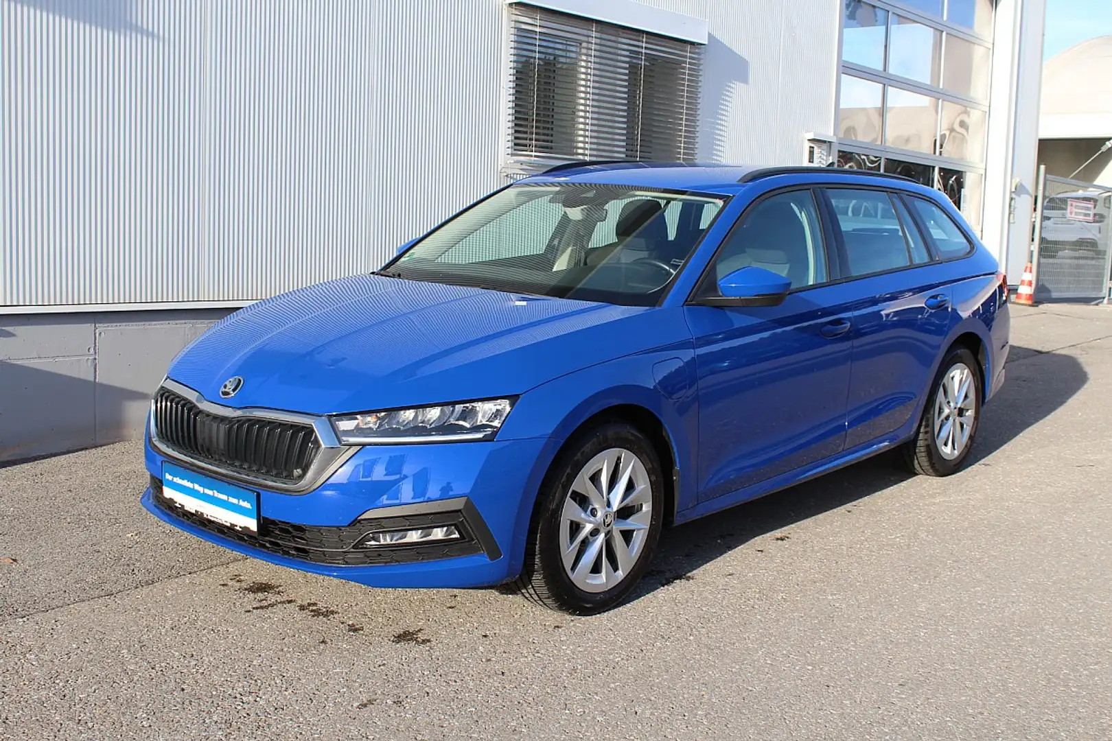 Skoda Octavia Combi 1,5 iV Style DSG Blau - 1