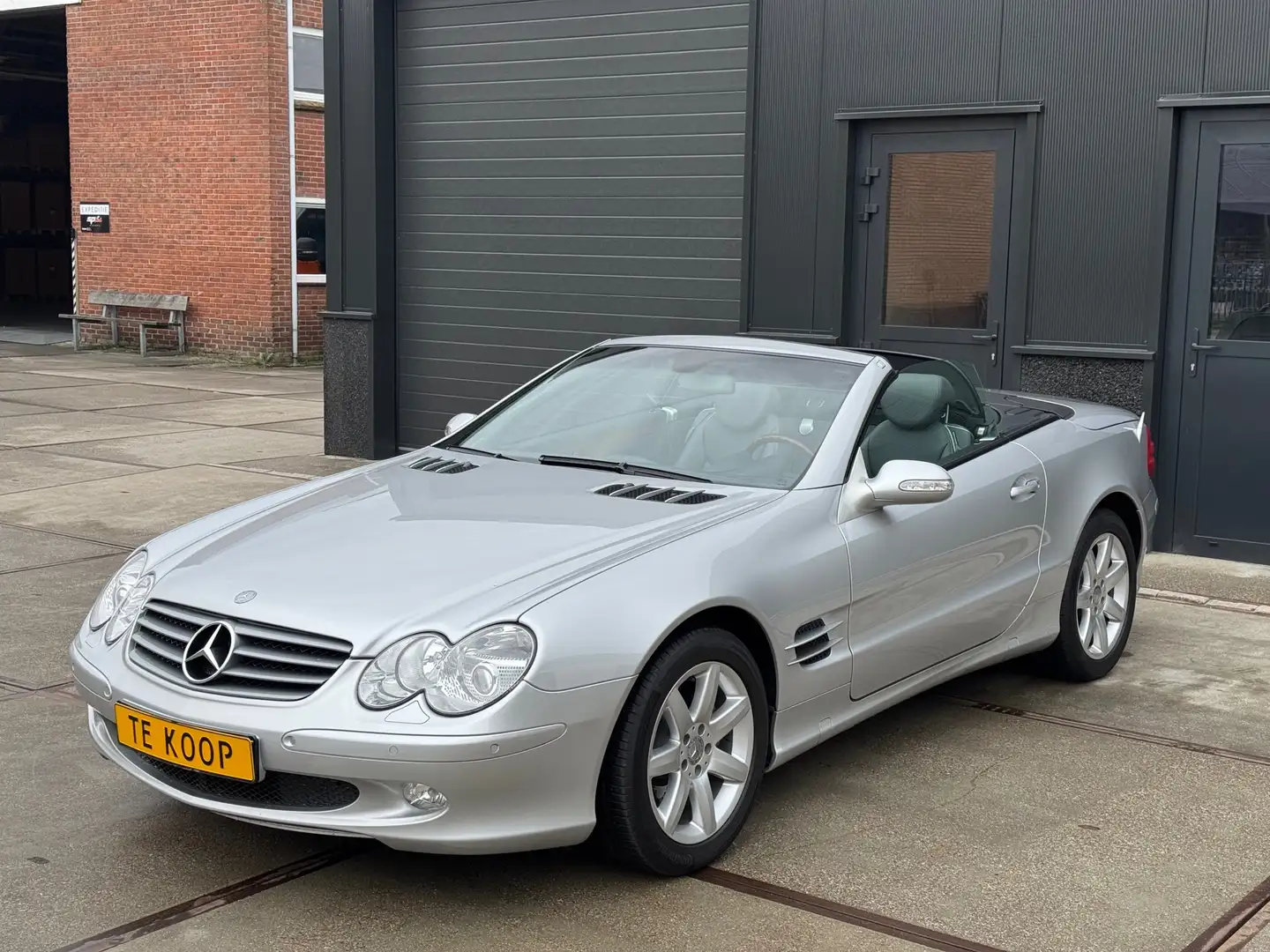 Mercedes-Benz SL 500 1ste eigenaar dealer onderhouden Zilver - 2