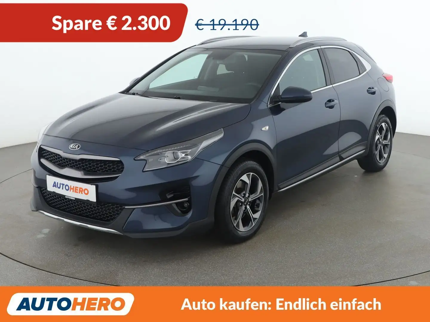 Kia XCeed 1.5 TGDI Silber Blau - 1