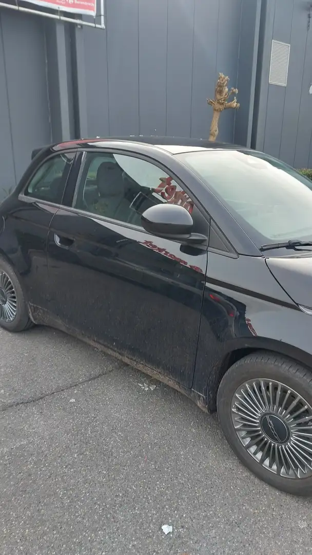 Fiat 500e AB Hatchback Zwart - 2